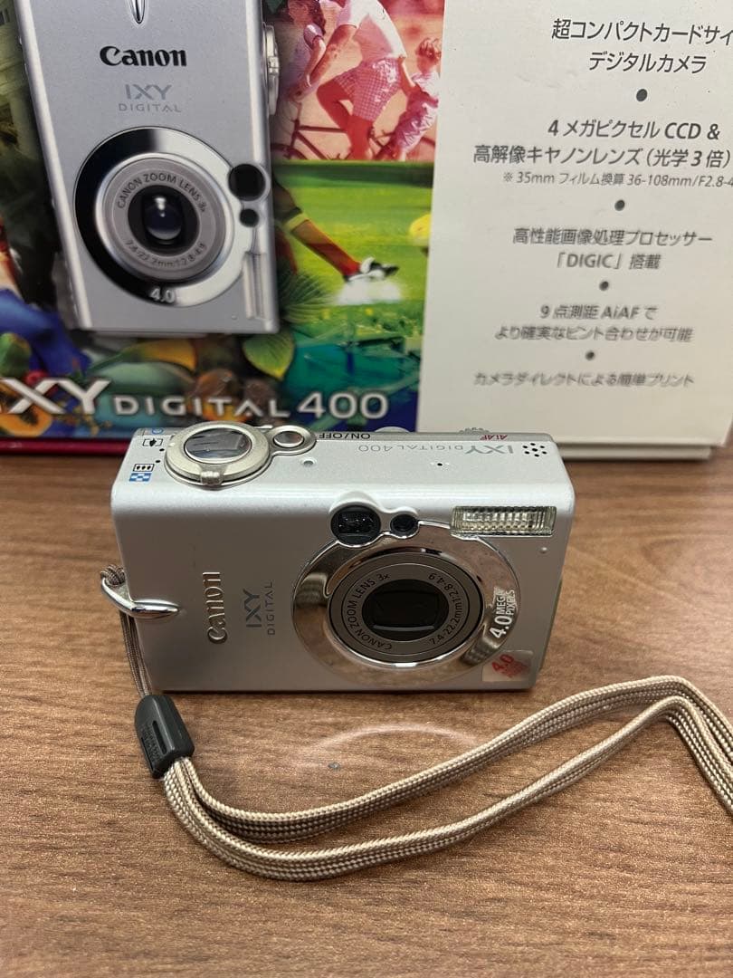 稼働品】Canon IXY DIGITAL 400 コンパクトデジタルカメラ - メルカリ
