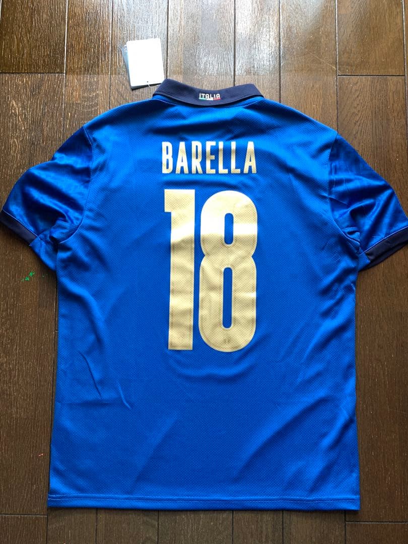 プーマ正規品 イタリア代表 ユニフォーム バレッラ イタリア代表 2026 ホーム 半袖 ユニフォーム No.18 バレッラ【adidas