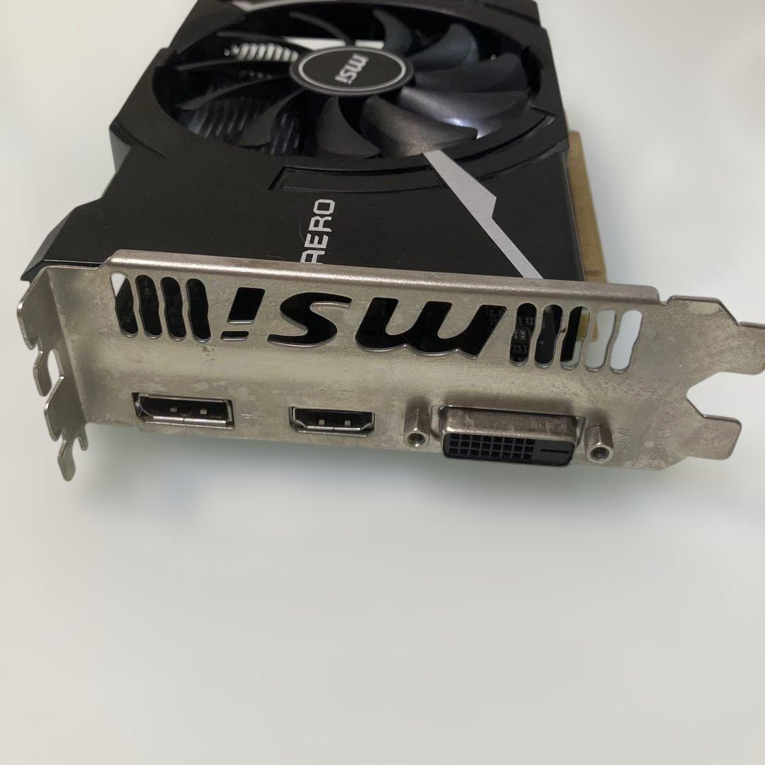 MSI Radeon RX 550 AERO ITX 4G OC 動作確認済 MSI