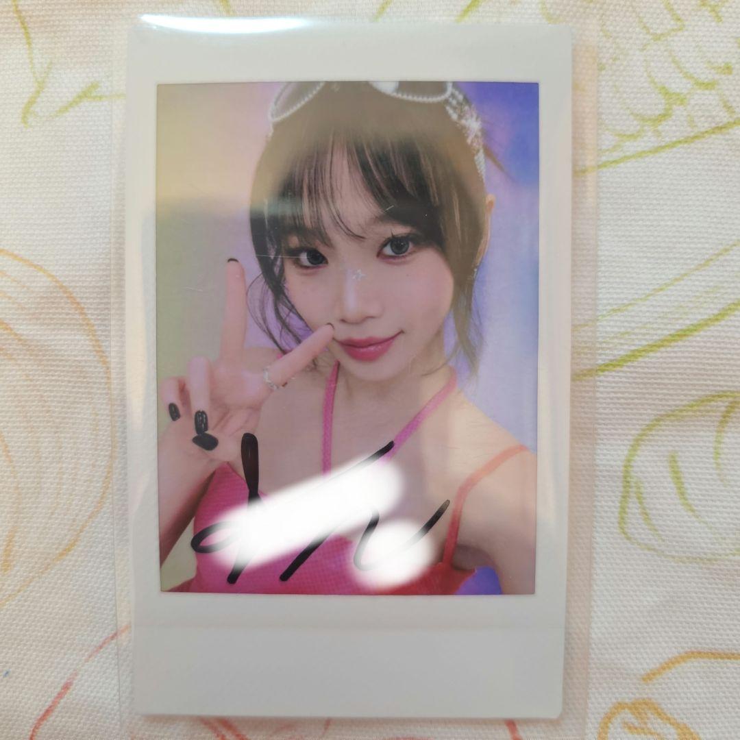 LE SSERAFIM チェウォン 直筆サイン チェキ インスタントカード - メルカリ
