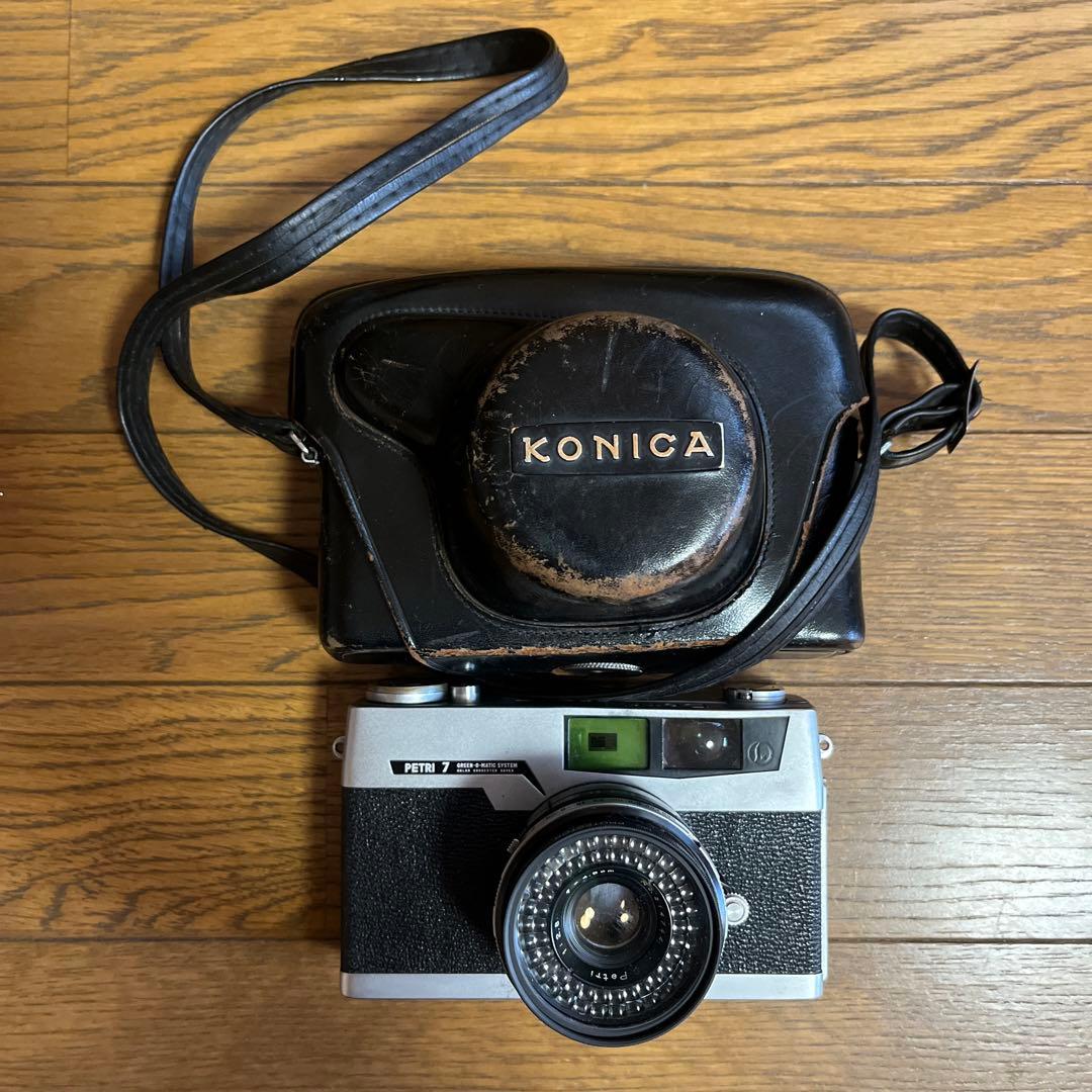 中古品】PETRI/minolta/RICOH フィルムカメラ3セット