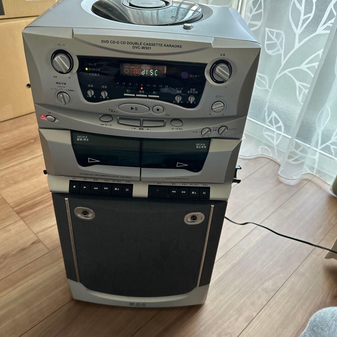 創和 SOWA DVD＆CD ダブルカセットカラオケシステム DVC-W501 創和 SOWA DVD＆CD ダブルカセットカラオケシステム DVC-W501 - メルカリ