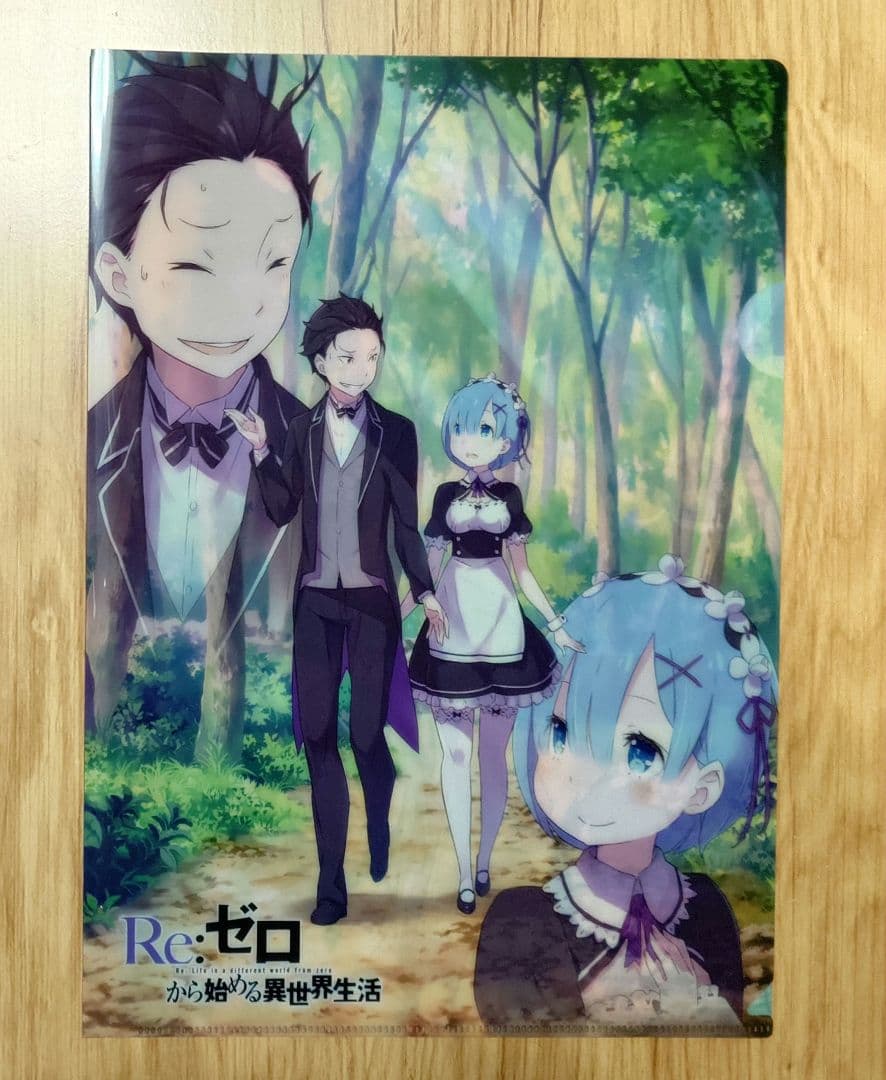 Re:ゼロから始める異世界生活 アニメイト特典 クリアファイル - メルカリ