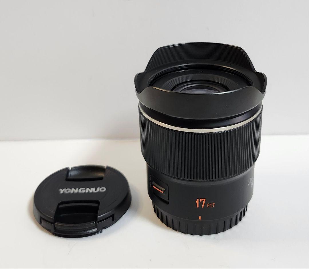 YONGNUO YN17mm F1.7 M マイクロフォーサーズマウント Amazon.com : YONGNUO YN17MM F1.7M Lens for M43 Mount, 17mm F1.7