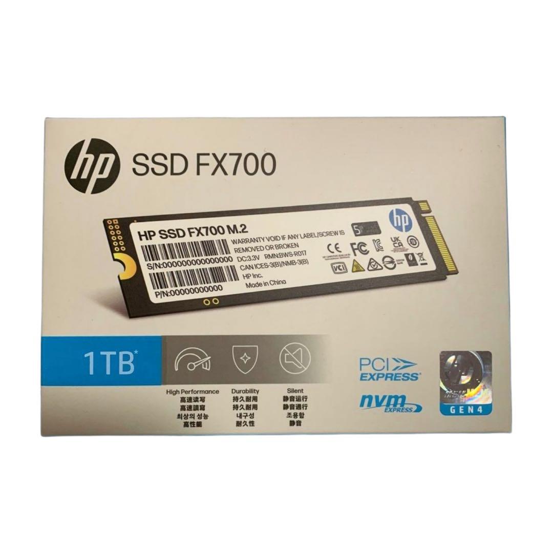 内蔵型SSD HP SSD FX700 1TB M.2 PCIe 4.0 Amazon | HP FX700 1TB SSD NVMe2.0 M.2 Type 2280 PCIe Gen4×4 最大