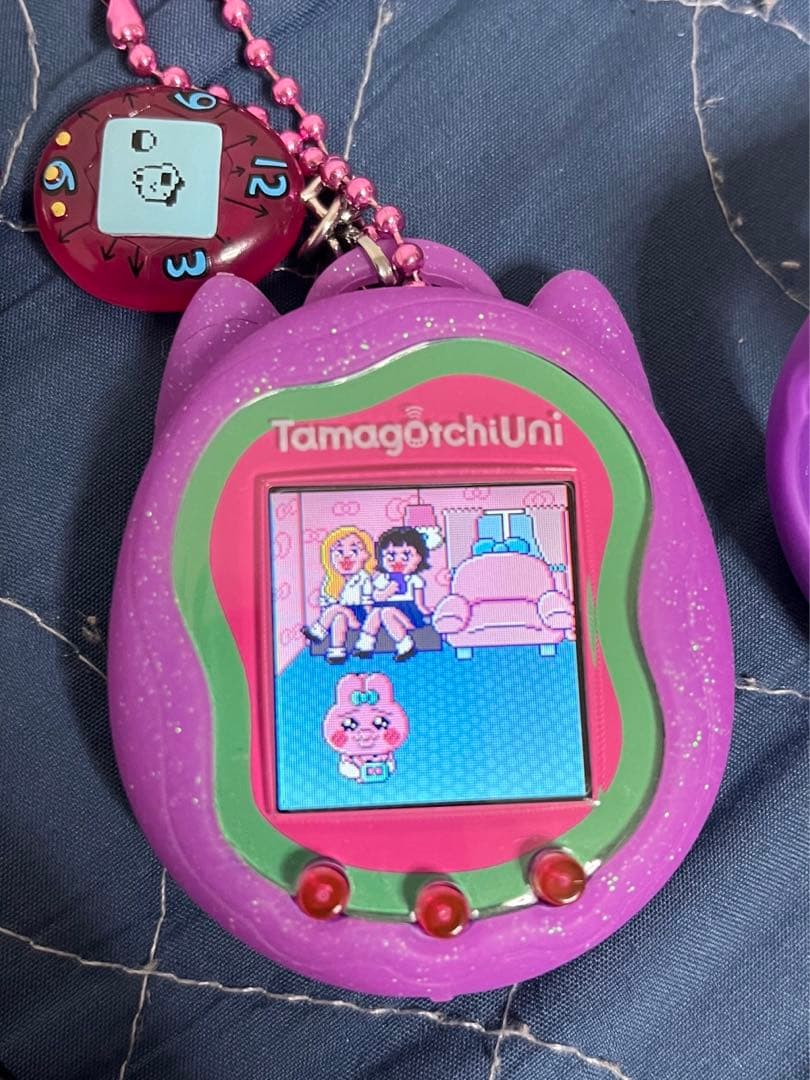 おぱんちゅうさぎ　サンリオ　たまごっちUni パープル 本体　箱付き Amazon | バンダイ(BANDAI) Tamagotchi Uni Purple 対象年齢 6才以上