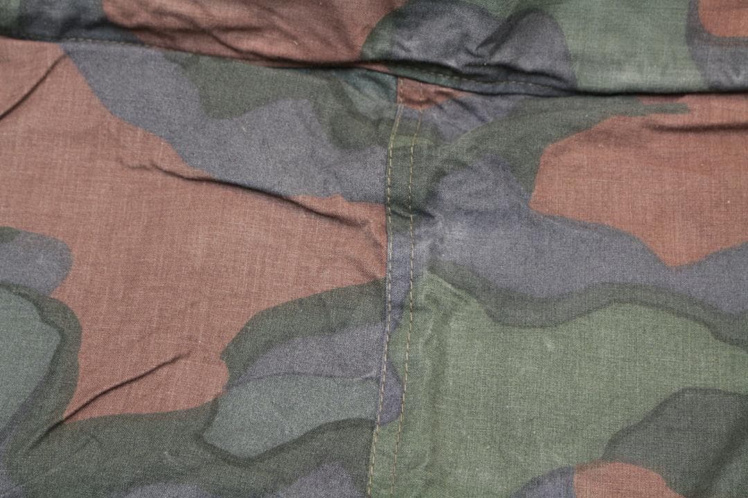 USED ノルウェー軍幕 カモ2 ポンチョテントシート 1枚 ミリタリー