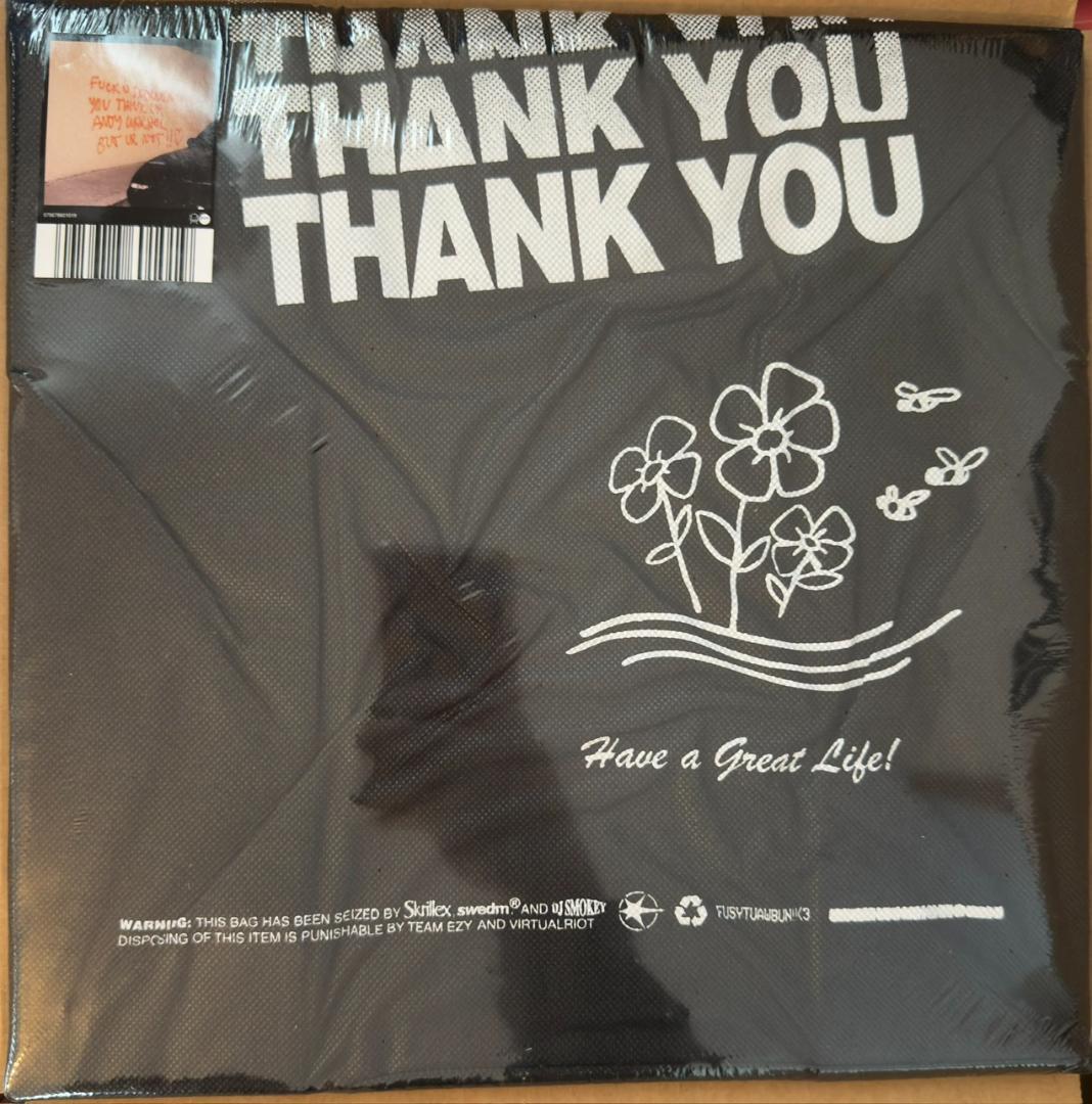 F*CK U SKRILLEX 2LP 12