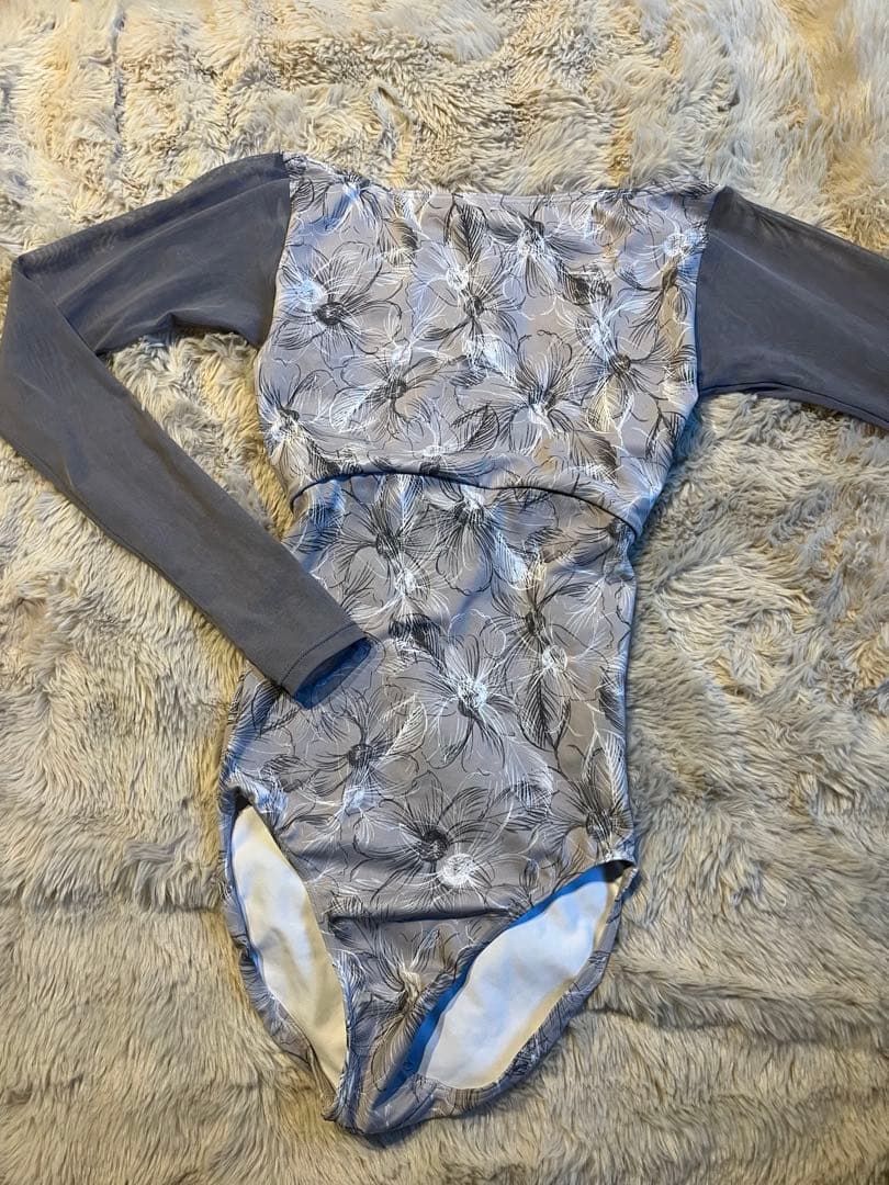 stinaレオタード Sサイズ stina / type Z zip / Grace rose sage / kids / girl