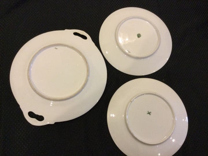 アンティーク金彩プレート 3枚セット