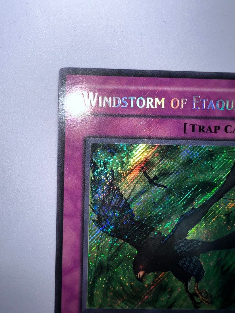 イタクァの暴風 シークレット 英語 遊戯王 - メルカリ