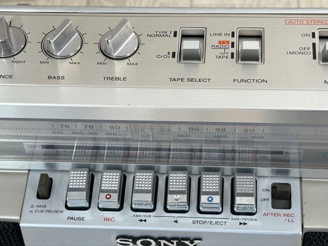 SONY ソニー CFS-V3 ZILBA'P ラジカセ 動作品/希少ラジオ - メルカリ