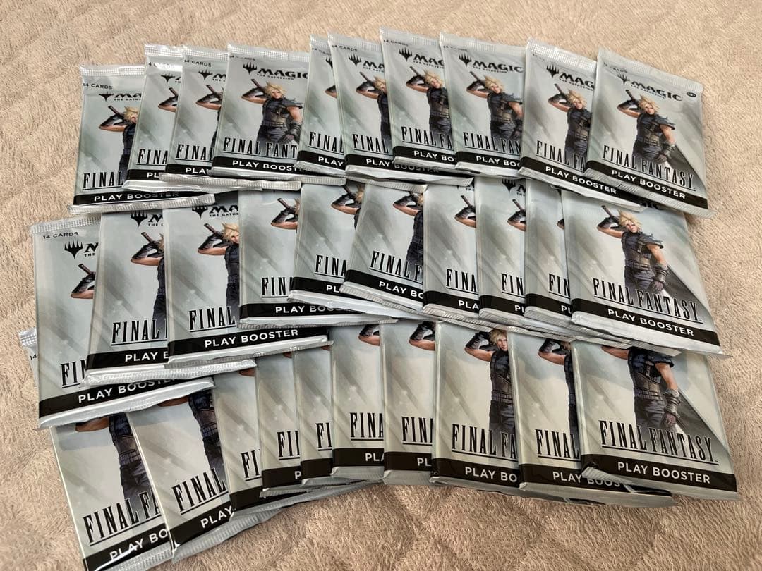 mtg FF　プレイブースター　英語　30パックセット Amazon.co.jp: 『マジック：ザ・ギャザリング——FINAL FANTASY』 プレイ