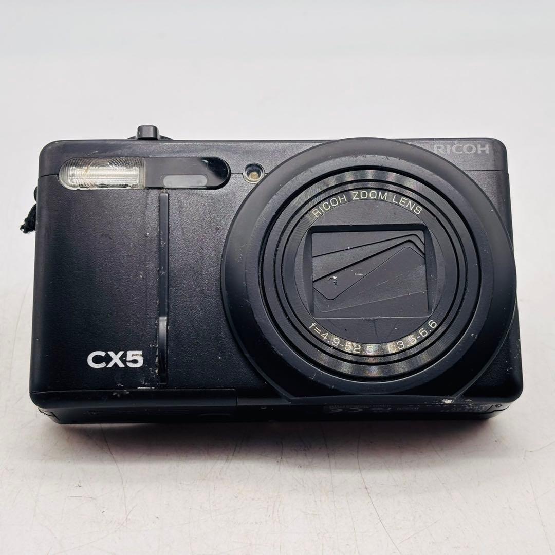 【動作確認済み】RICOH CX5 極美品】RICOH CX5 コンパクトデジカメ 動作確認済み 純正充電器有り