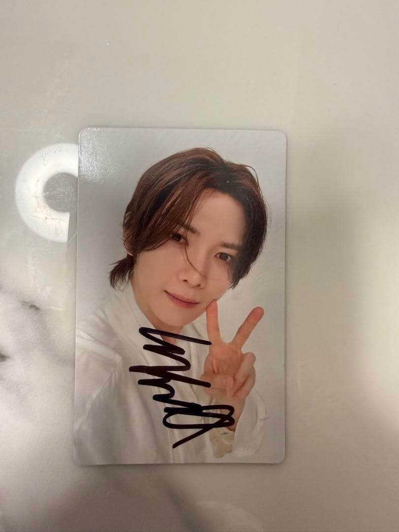 匿名配送 ATEEZ ヨサン センドオフ サイン入りトレカ シンガポール