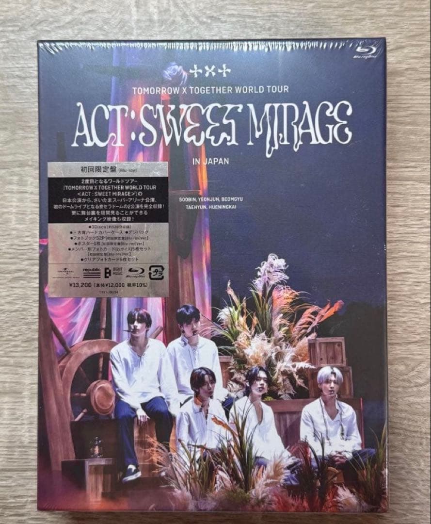 TXT ACT:SWEET MIRAGE IN JAPAN Blu-ray - メルカリ