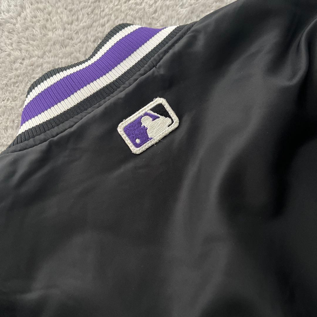 美品✨スターター ロッキーズ スタジャンMLB STARTER ダイアモンドL