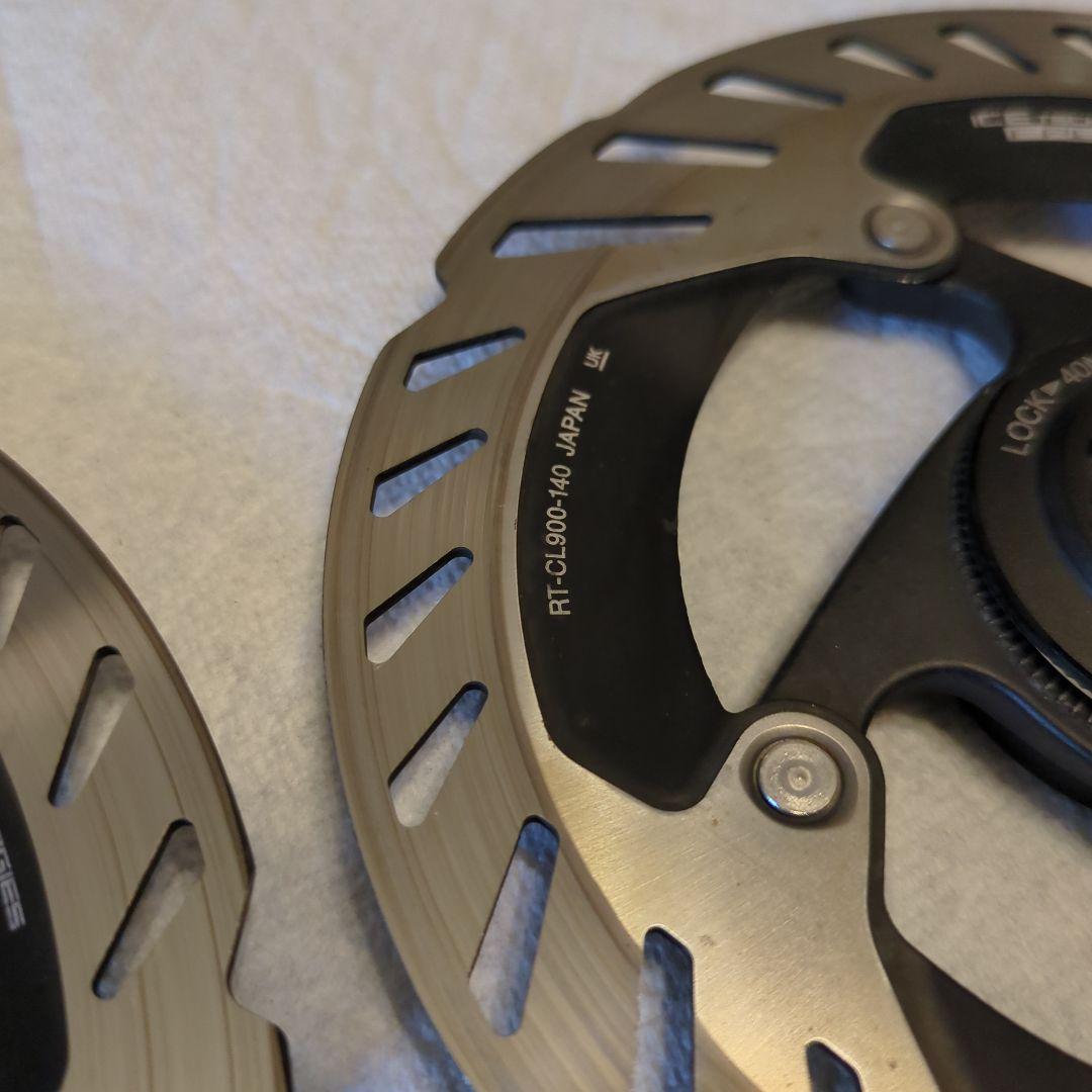 シマノデュラエース160mm140mm ディスクロータ2枚セットRT-CL900