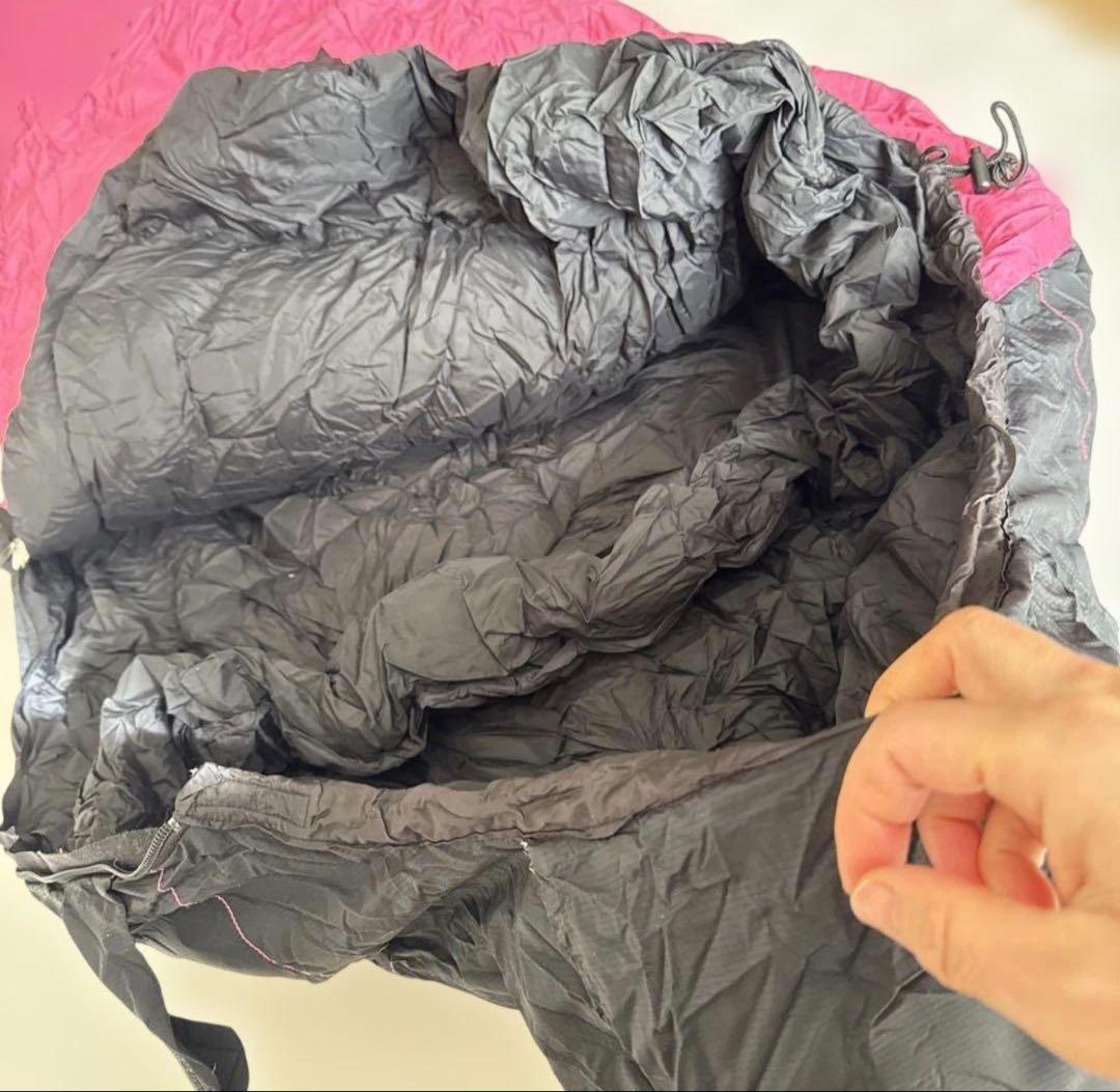 厳冬期最高峰モデル 特注品 左ファスナー ナンガ オーロラライト