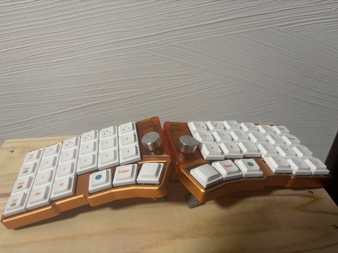 cornix 分割キーボード　オレンジ Cornix LP 無線分割キーボード – JezailFunder Japan