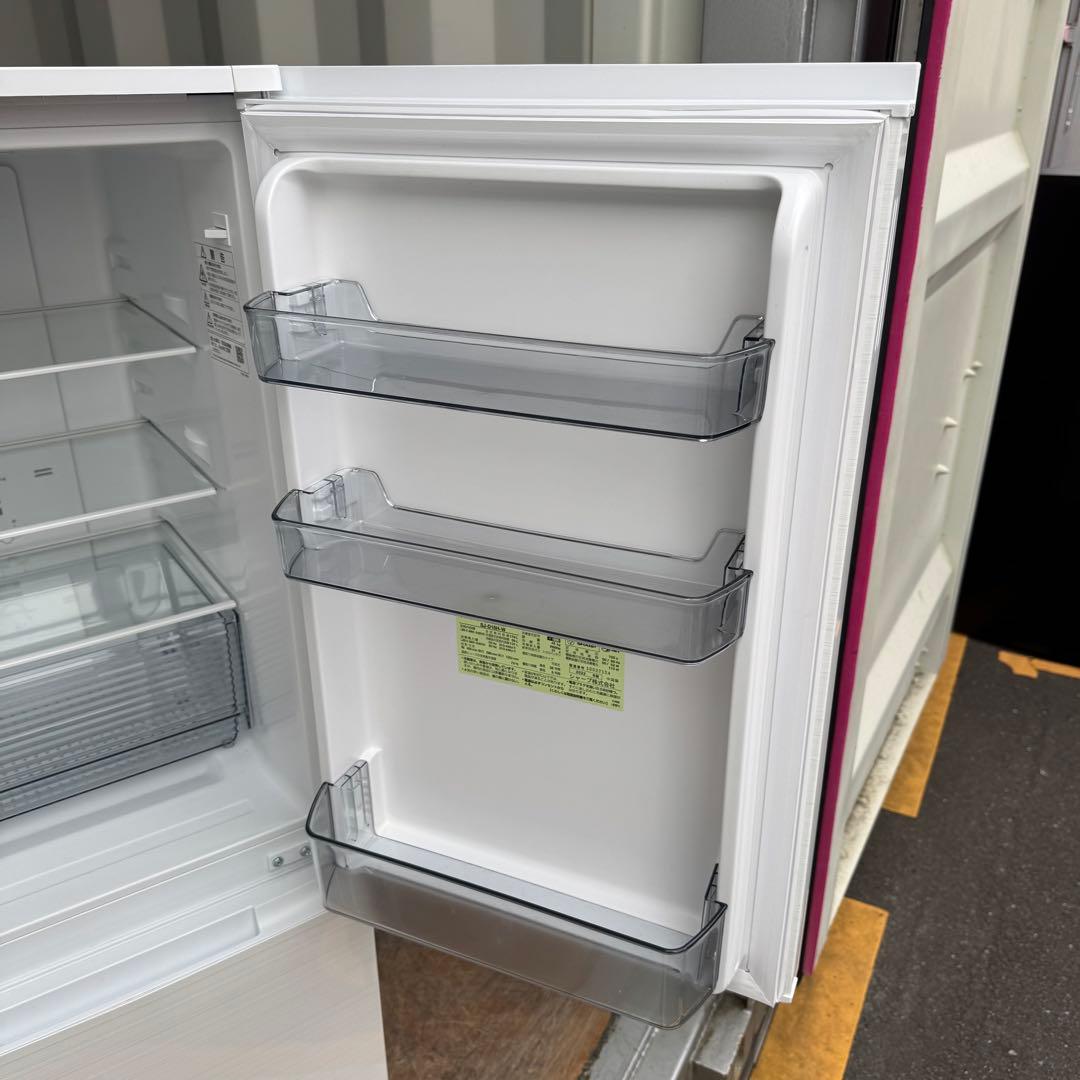 C7543☆2022年製美品☆シャープ 冷蔵庫 ホワイト 右.左開き 自動霜取り