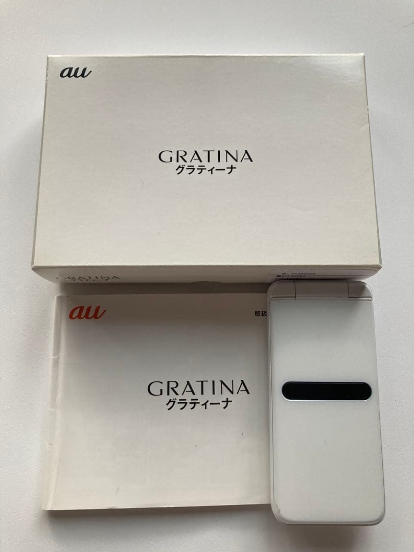 SIMロック済　au GRATIN KYF42 ホワイト利用制限○ ムスビー｜【SIMフリー】GRATINA KYF42 ホワイト 利用制限〇 4GLTE