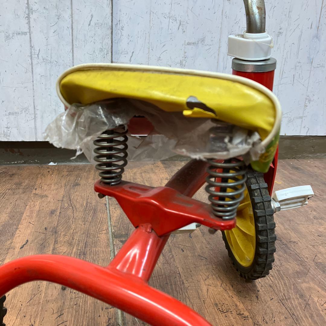 昭和レトロ バンビ ラブリーチャイルド ヴィンテージ 三輪車 レッド