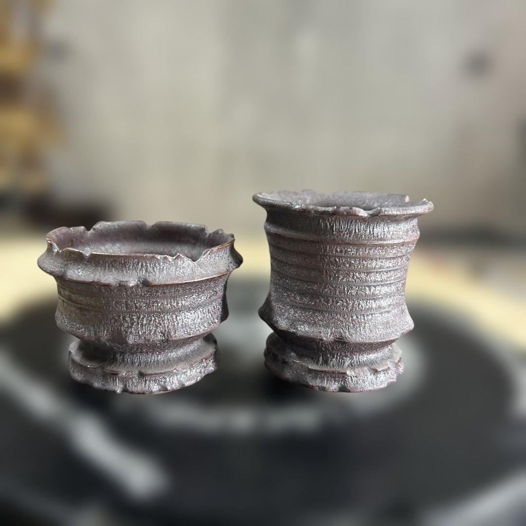 手作植木鉢 2点（ 塊根植物 グラキリス パキプス アガベ) - メルカリ