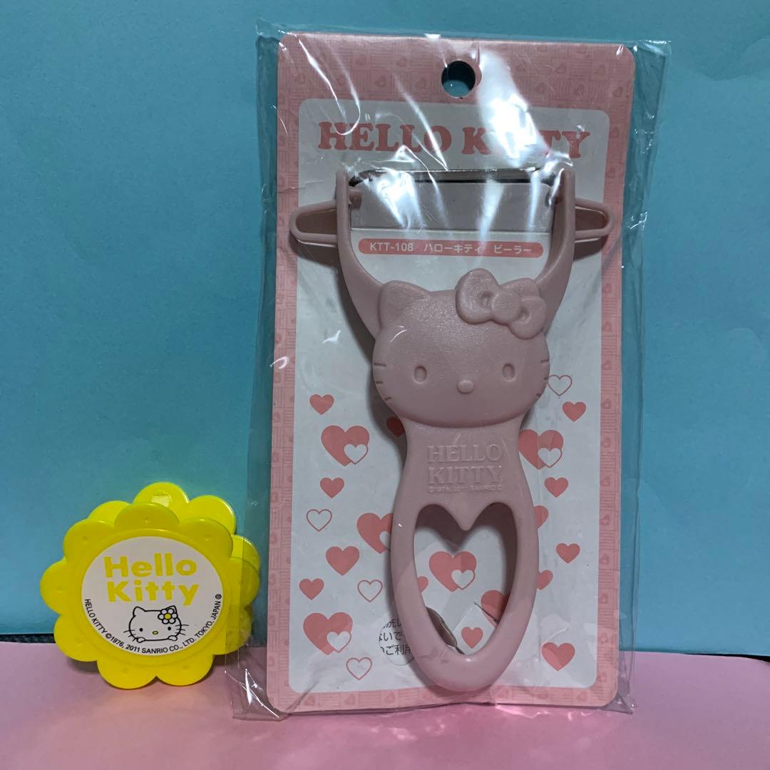 平成レトロキティちゃんピーラー レトロキティクリップ ハローキティ皮