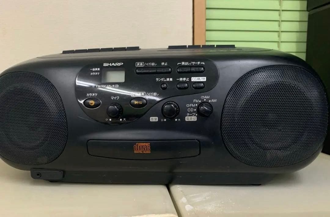 SHARP シャープ ラジカセ QT-C500 中古品 - メルカリ