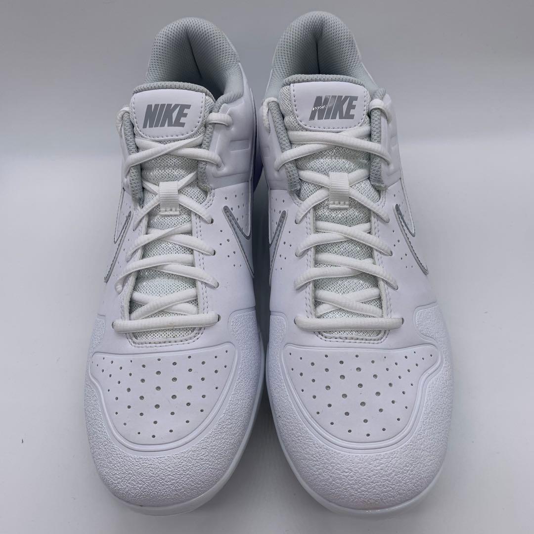 NIKE 野球 スパイク 金具 ホワイト 白 27.5㎝ ローカット - メルカリ