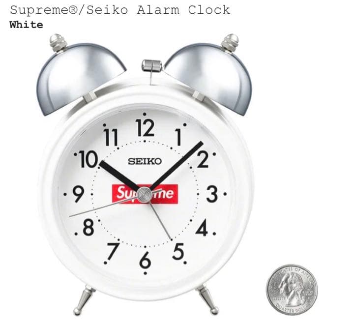 Supreme®/Seiko Alarm Clock 楽天市場】【Supreme x Seiko Mai Alarm Clock White シュプリーム