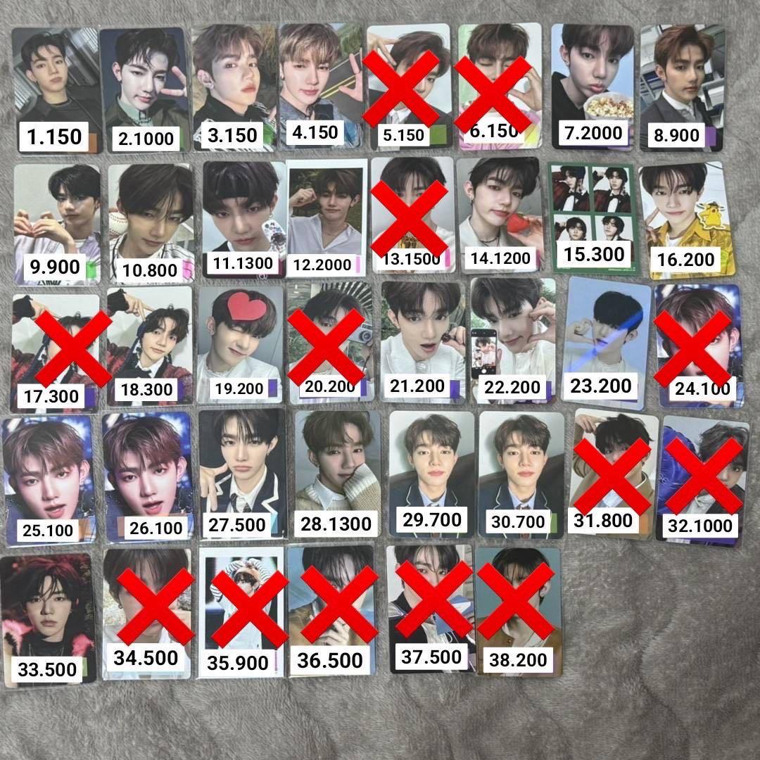 ZEROBASEONE ジャンハオ トレカ まとめ売り - メルカリ