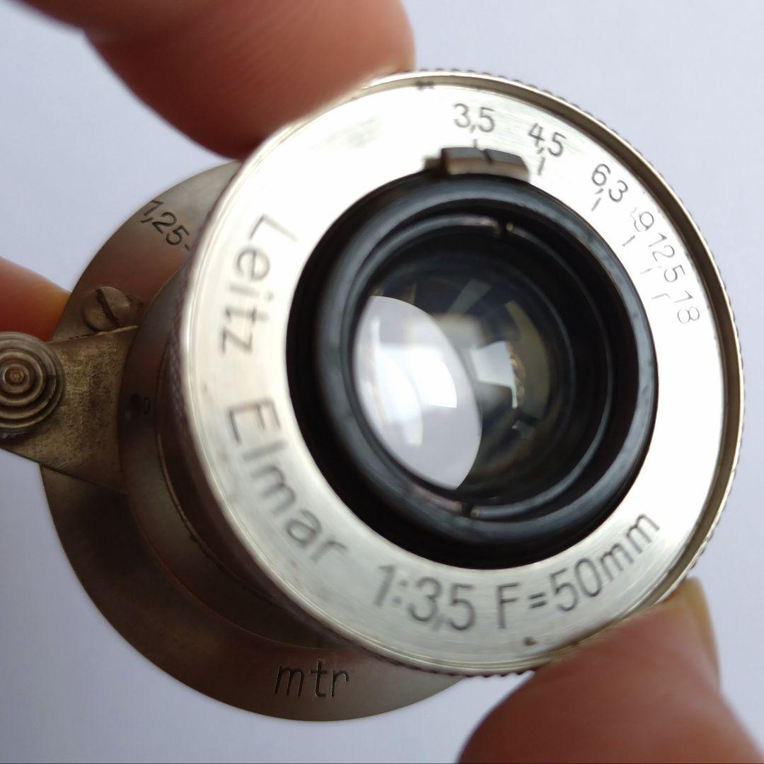 Leitz Elmar f=5cm f/3.5/ニッケルエルマー/Lマウント - メルカリ