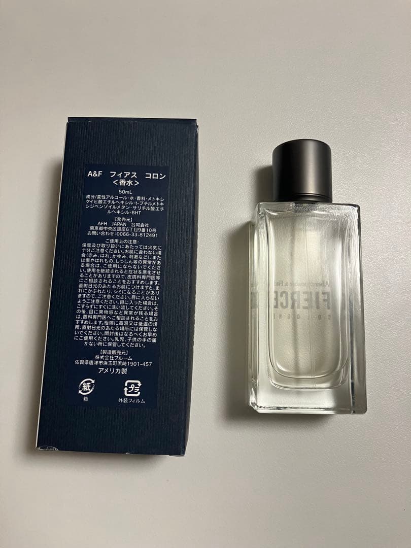Abercrombie & Fitch FIERCE COLOGNE 50ml - メルカリ