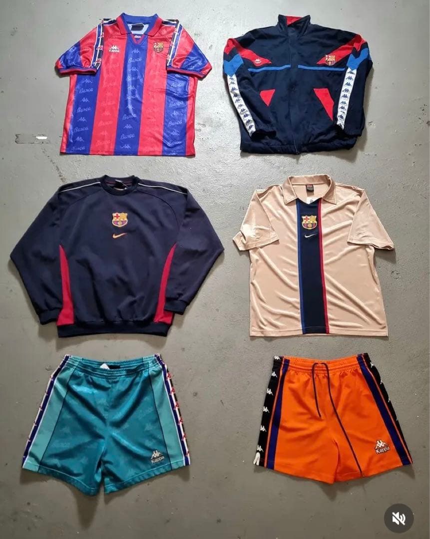 Kappa FC Barcelona 1992 ジャケット ロマーリオ クライフ - メルカリ