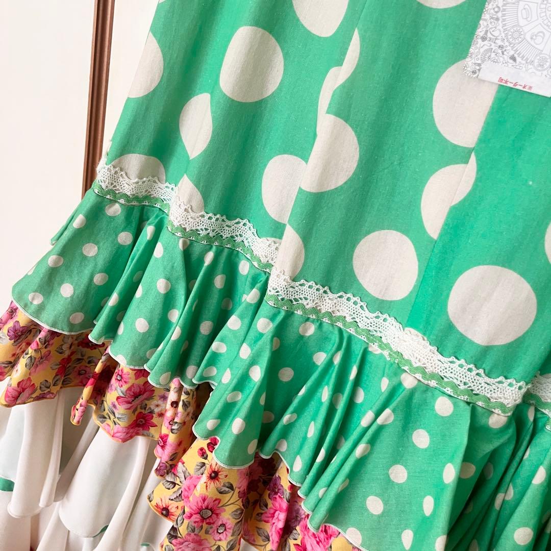 タグ付き 未使用 Mariquita フラメンコ 一点物 ファルダ 水玉 - メルカリ