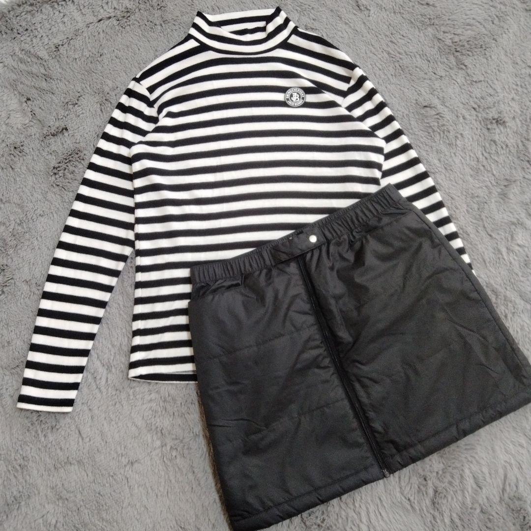 ジャックバニー♡kasco♡ニット/中綿*スカート L ゴルフ/スポーツ