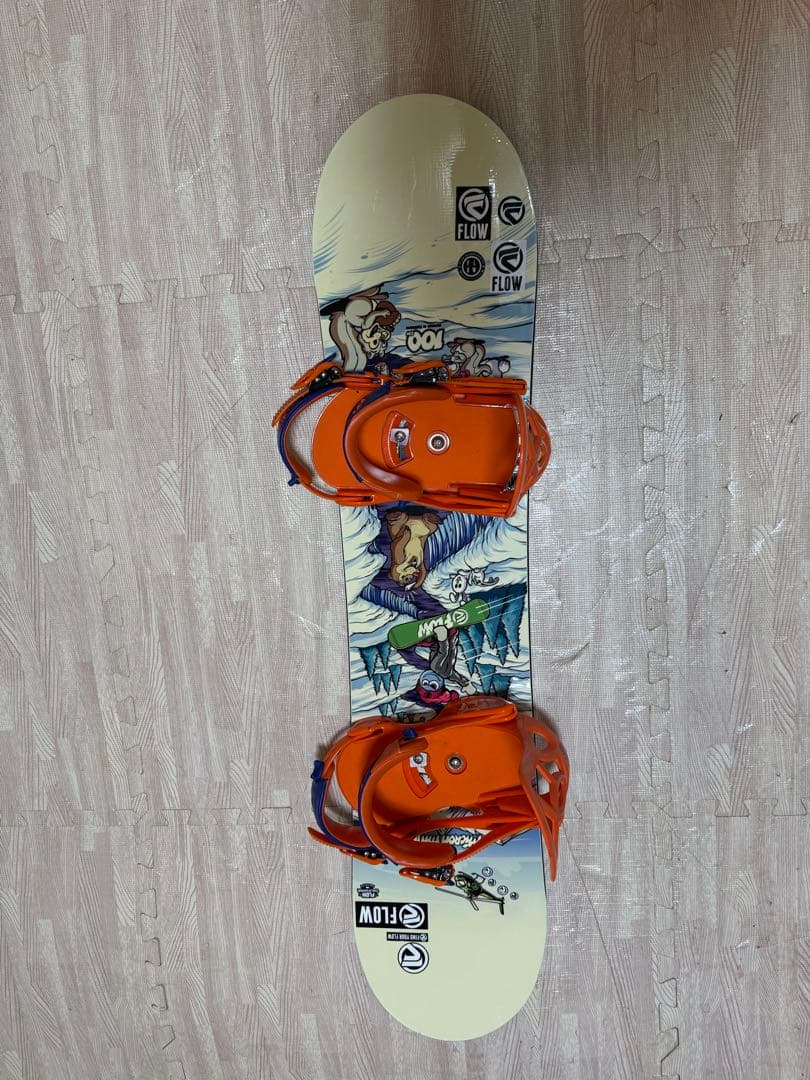 レ*ズ様 子供用Flow スノーボード 100センチ‼️バインディング付き