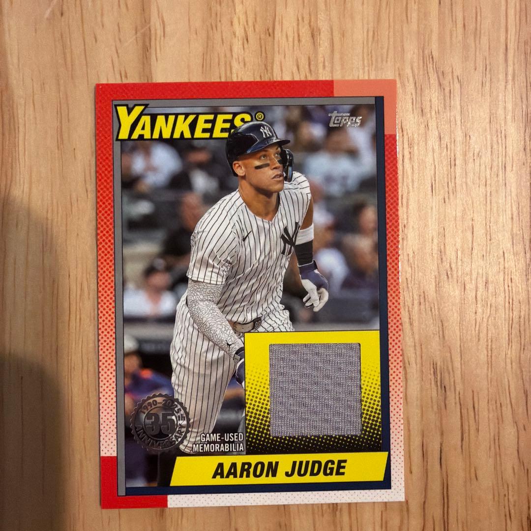 アーロンジャッジ レリック 35th topps - メルカリ