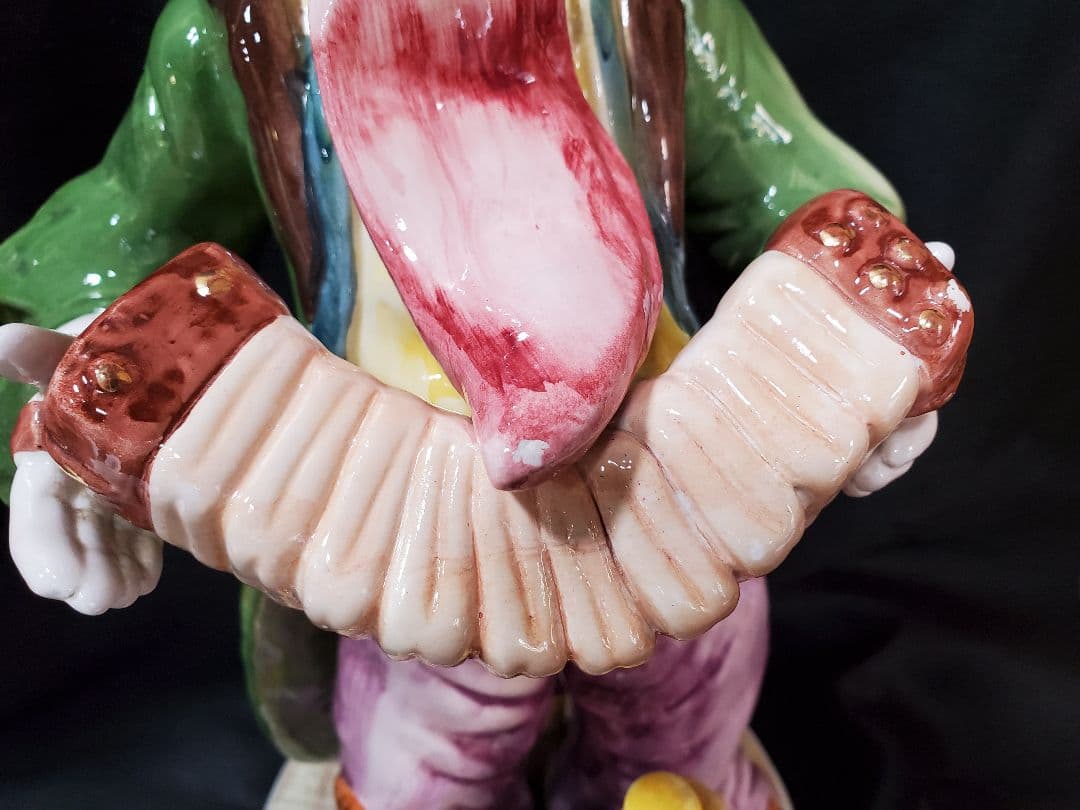 アンティーク ピエロ 陶器 置物 道化師 レトロ MWM523 - メルカリ