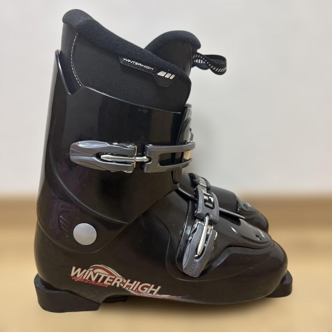 KAZAMA製のWINTER HIGHスキーブーツ、ブラック 28cm - メルカリ