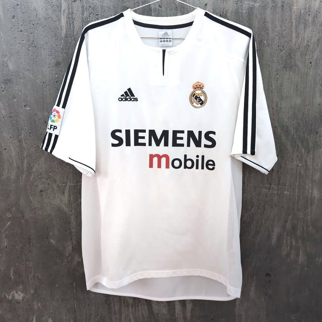 正規品】adidas Real Madrid シャツ ホワイト 7 RAUL - メルカリ