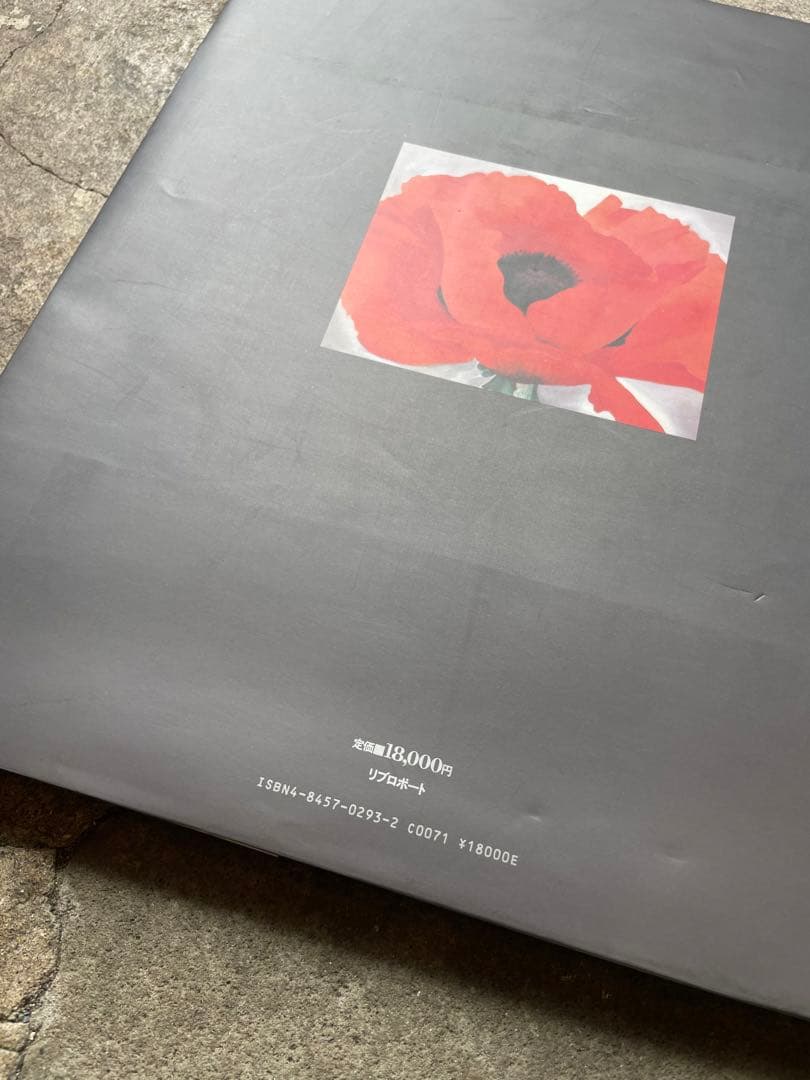 大型本 オキーフ画集 「花」 100頁 ニコラス・キャラウェイ/編・著