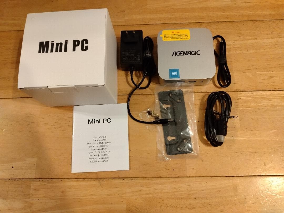 ミニPC ACEMAGIC Vista Mini V1 ACEMAGIC VISTA Mini V1実機レビュー 手のひらサイズのミニPC