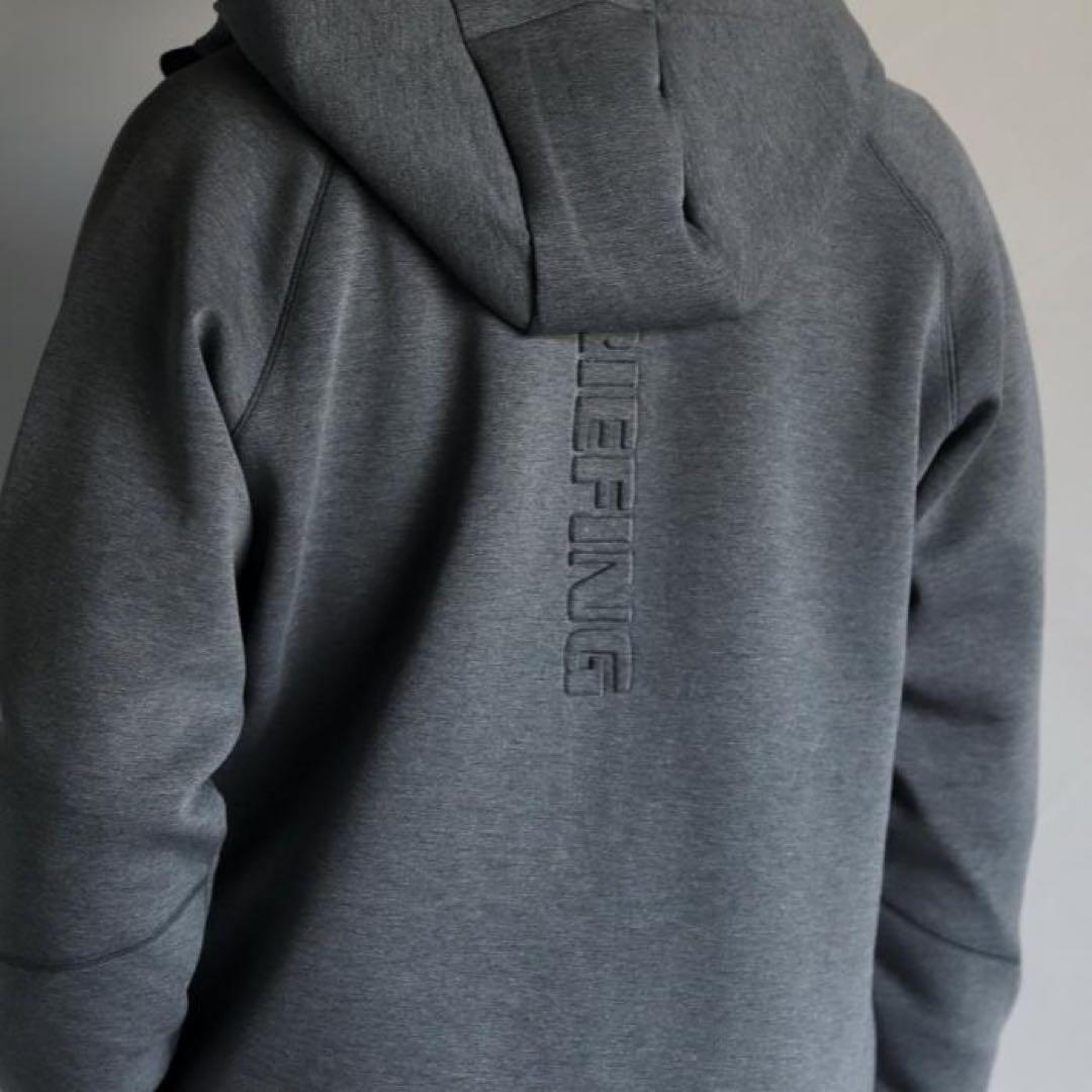 お値下げ⭐︎BRIEFING GOLF フード付きジャケット グレー - メルカリ