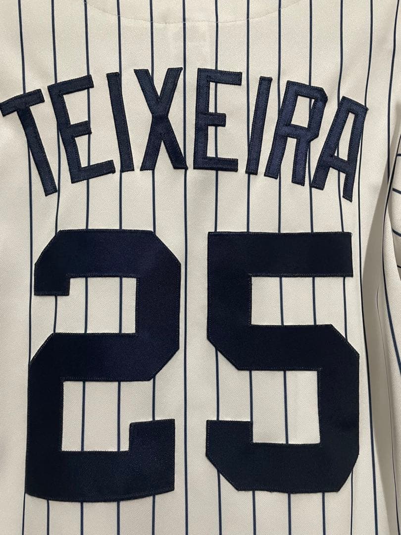 希少・新品・未着用】MLB ヤンキース マーク・テシェイラ レプリカS