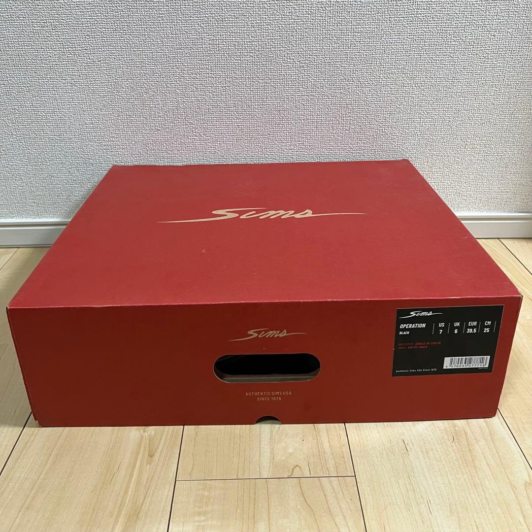 【美品_即日発送】SIMSシムスOPERATION オペレーション 25.0cm