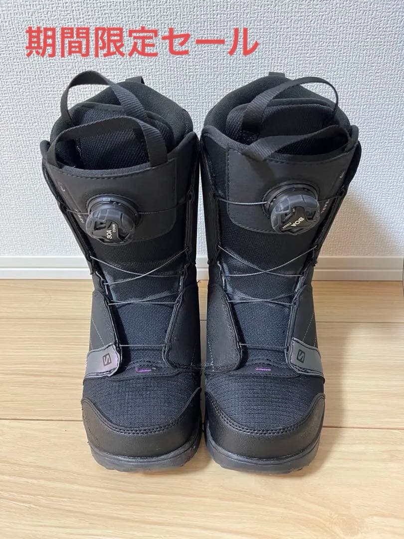 Salomon スノーボードブーツ ブラック　23センチ 楽天市場】サロモン スノーボードブーツ ひもタイプ メンズ LAUNCH