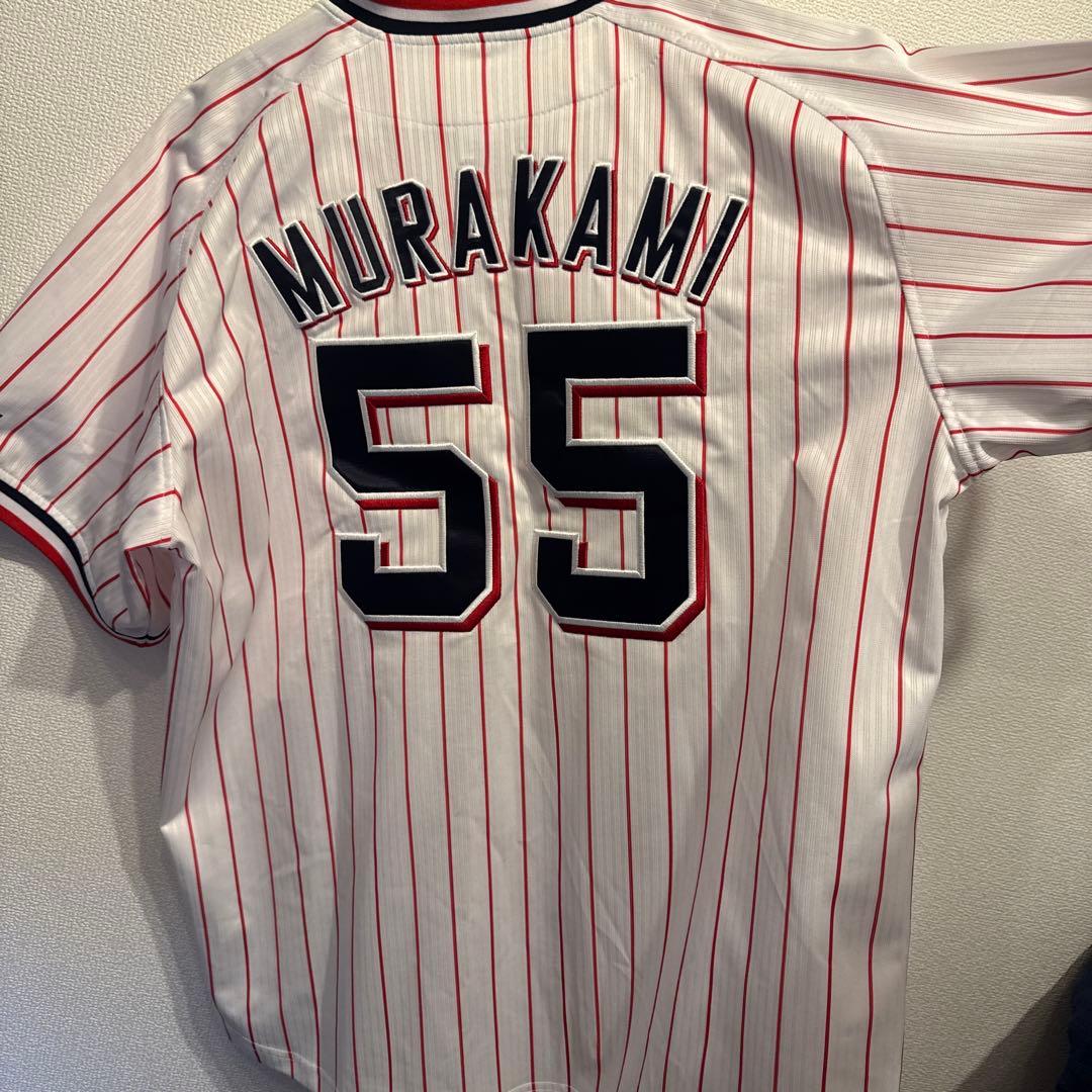 東京ヤクルトスワローズ レプリカユニフォーム 村上宗隆選手 背番号 55